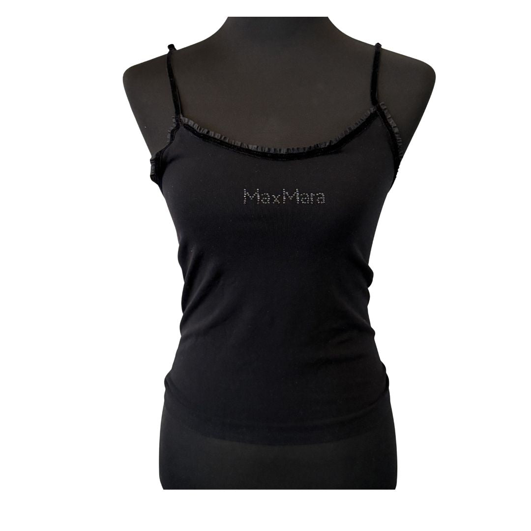 Max Mara Vintage Rhinestone Tank