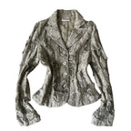 Unique Vintage Blazer Top