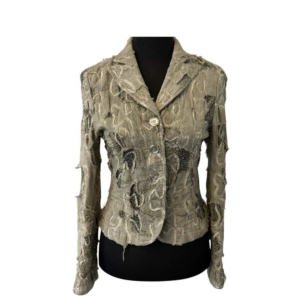 Unique Vintage Blazer Top