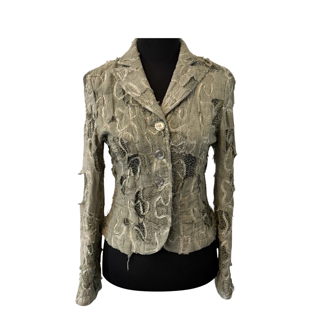 Unique Vintage Blazer Top