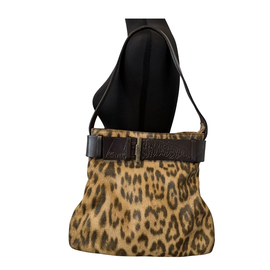 Roberto Cavalli Leopard Bag
