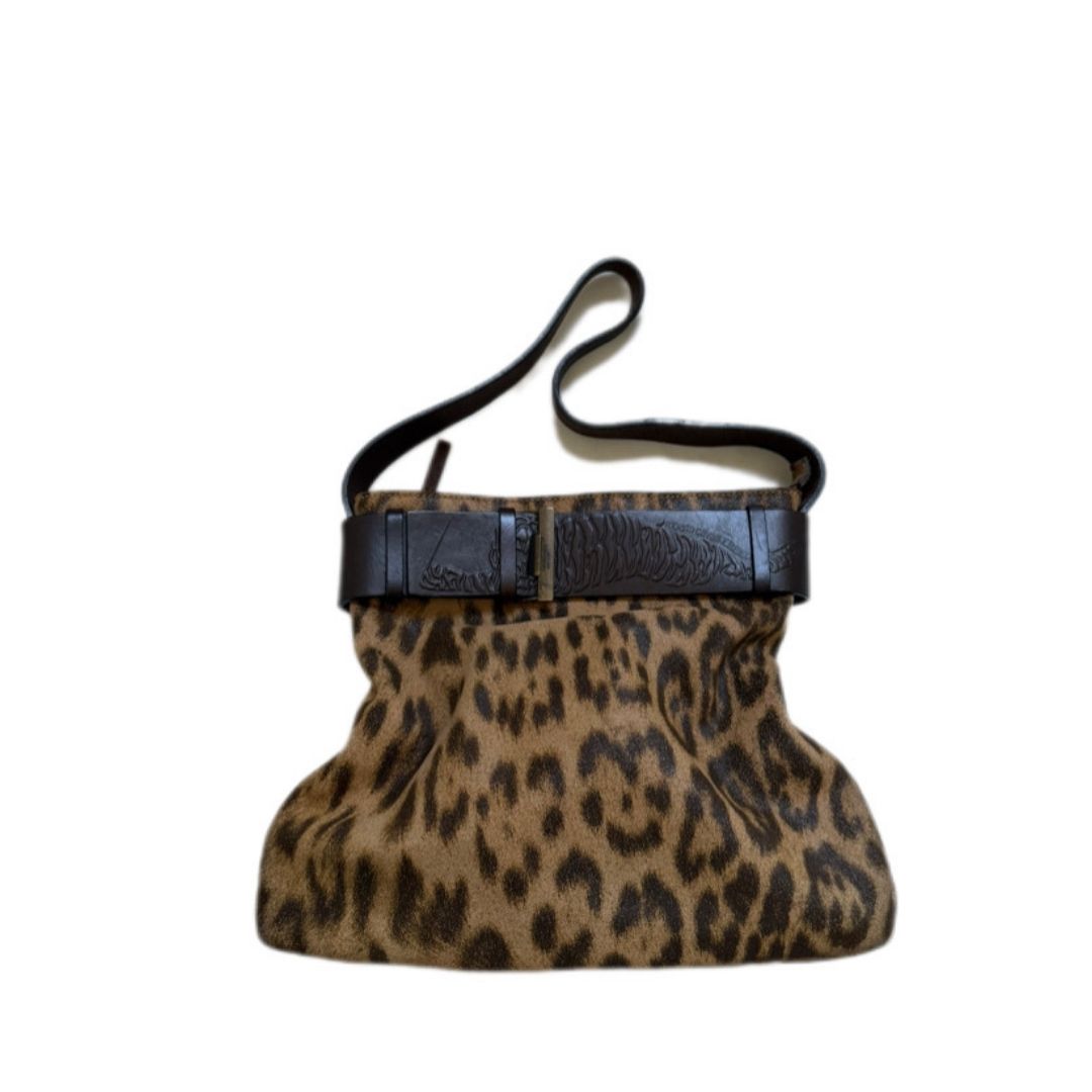 Roberto Cavalli Leopard Bag
