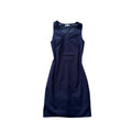 Patrizia Pepe – V-Neck Blue Midi Dress