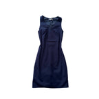 Patrizia Pepe – V-Neck Blue Midi Dress
