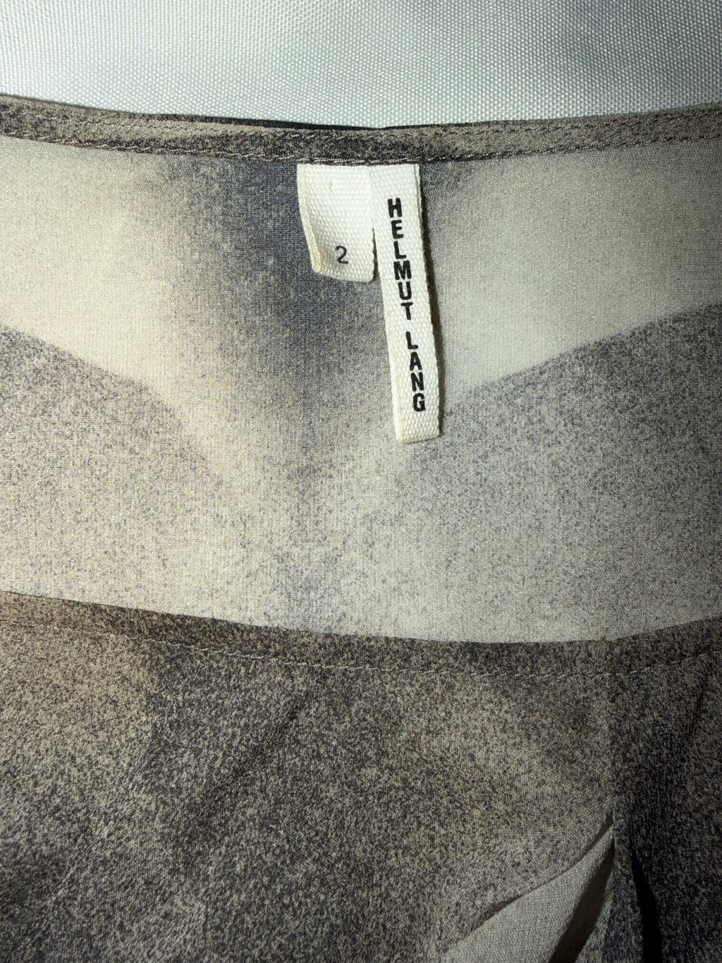 Helmut Lang – Printed Silk-Blend Shift Dress