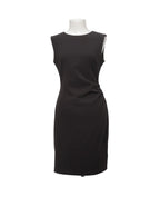 Calvin Klein - Black Ruched Side Dress