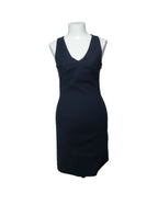 Patrizia Pepe – V-Neck Blue Midi Dress
