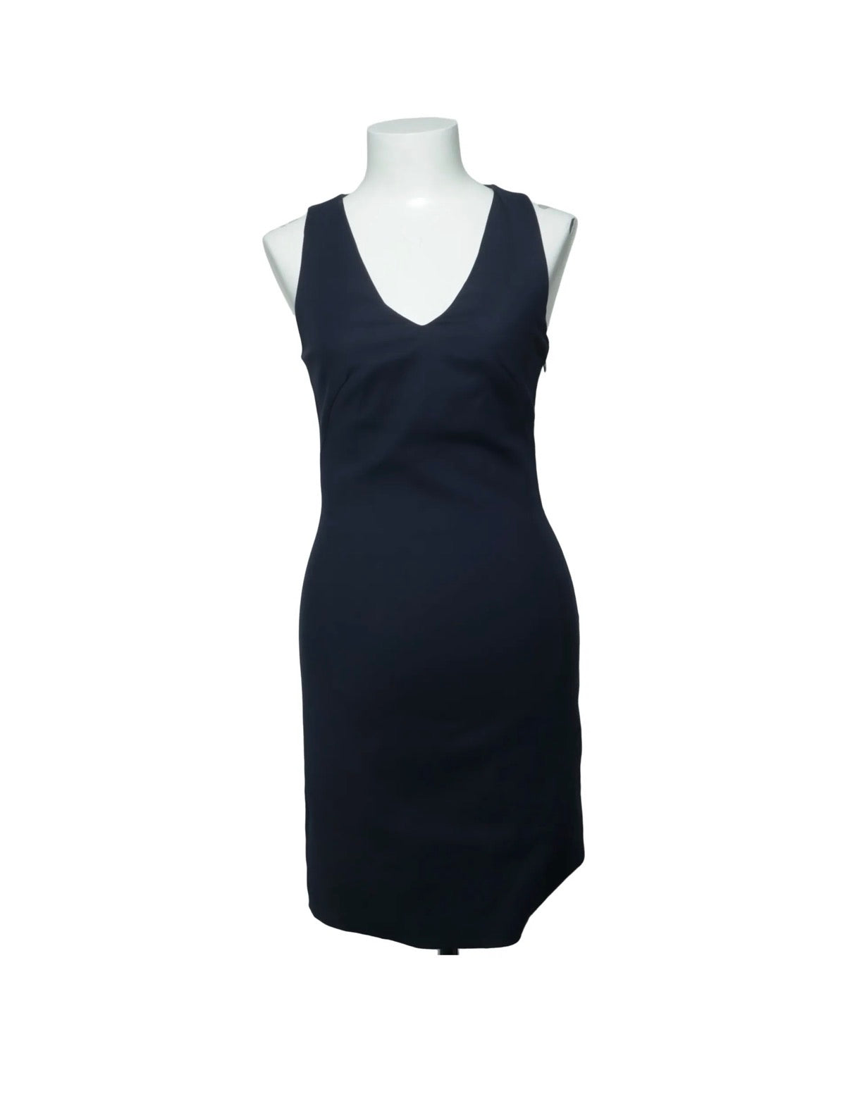 Patrizia Pepe – V-Neck Blue Midi Dress