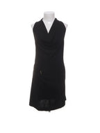 Miss Sixty Collection – Sleeveless Cowl Neck Black Mini Dress