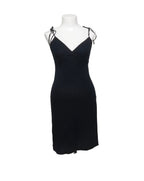 Escada – Elegant Black Spaghetti Strap Dress