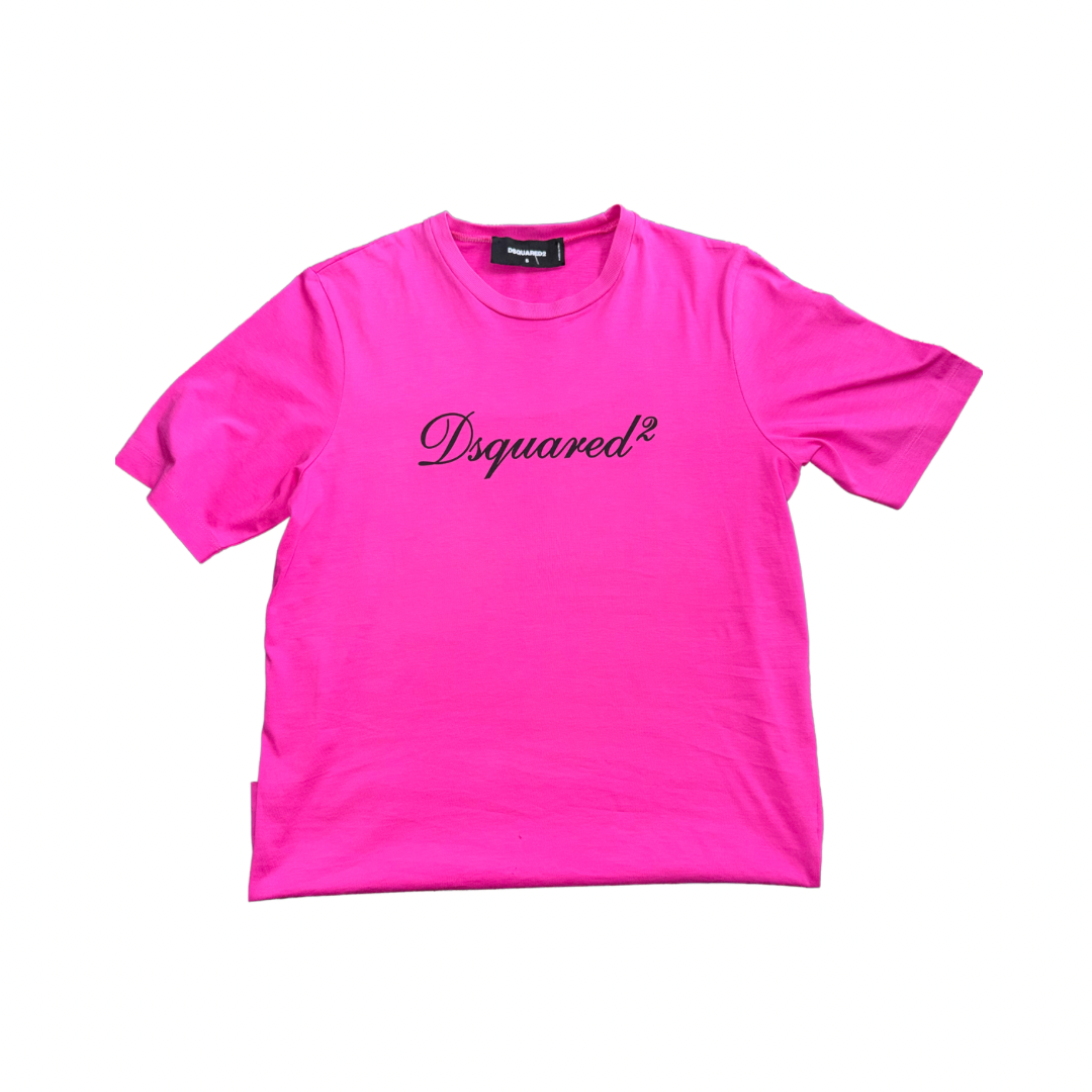 Dsquared2 Cursive Script Logo T-Shirt