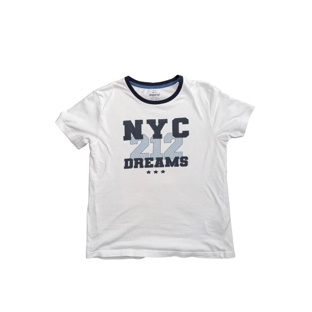 Vintage NYC "212 Dreams" Ringer Graphic Tee